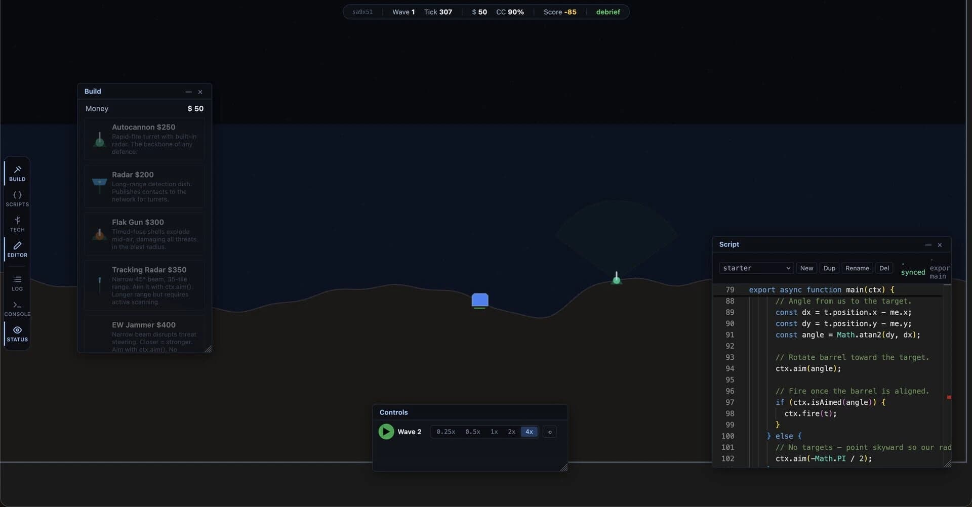 Overhead screenshot 2