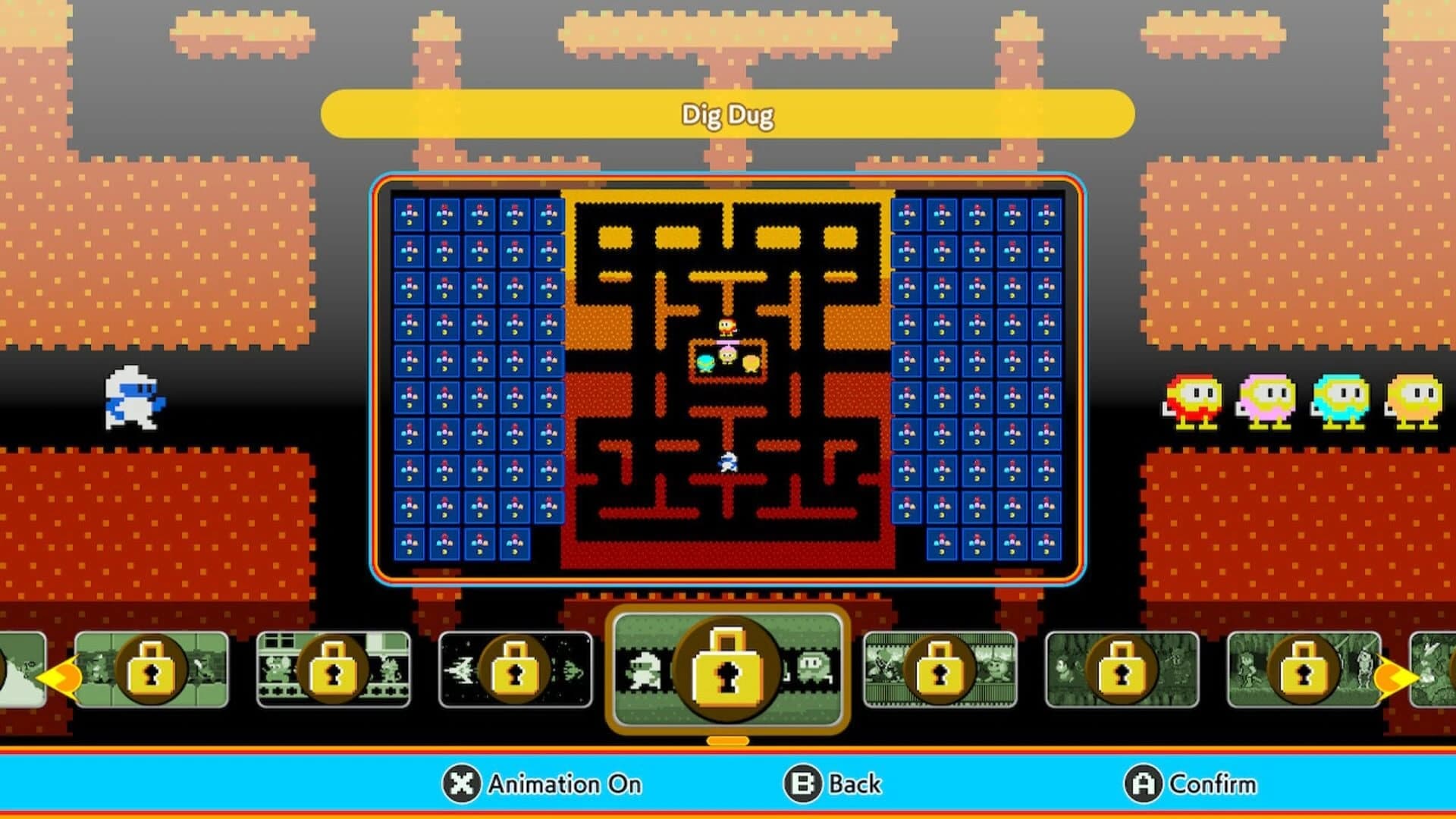 Pac-Man 99: Dig Dug screenshot 2