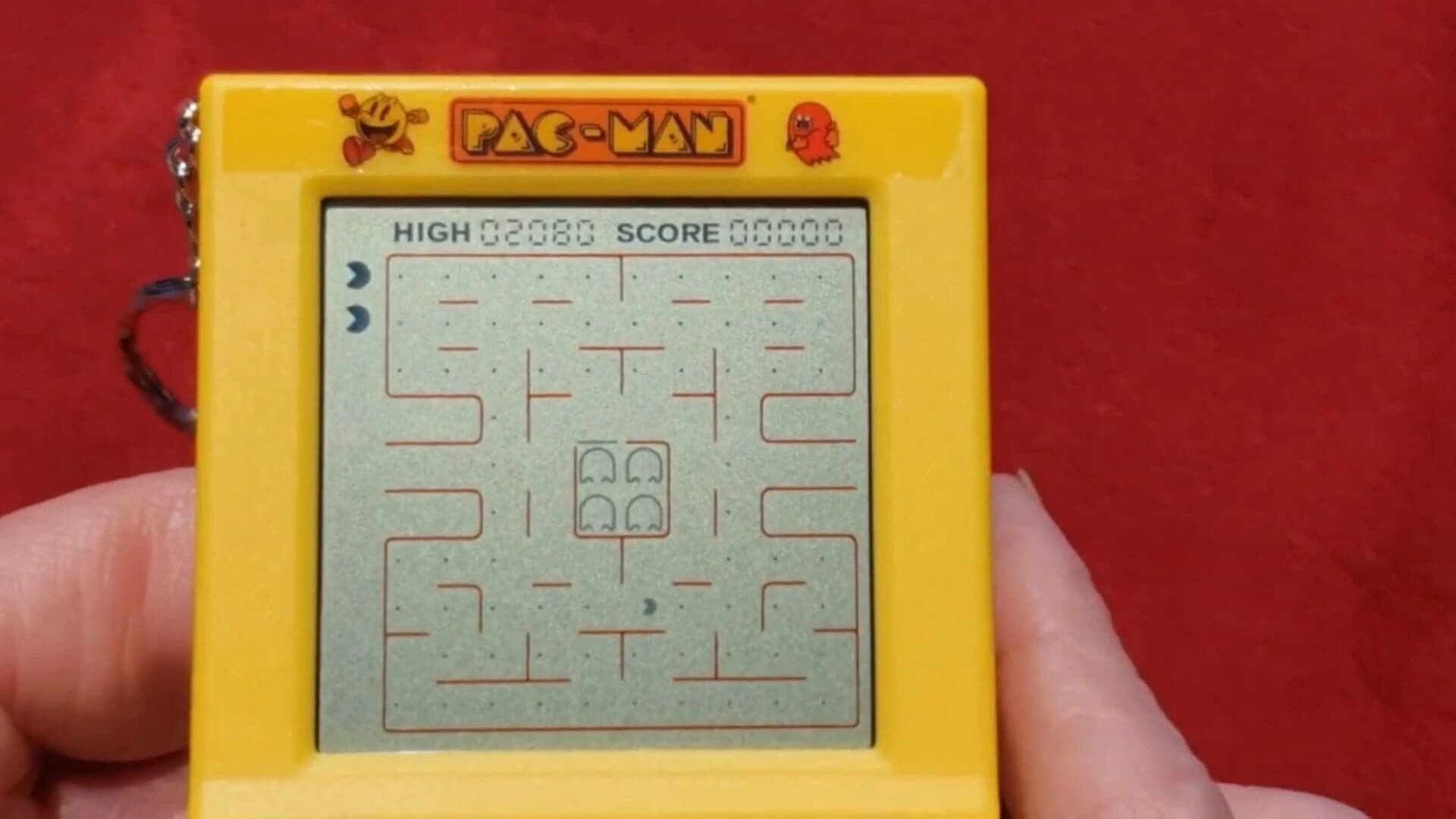 Pac-Man Game Keyring screenshot 3