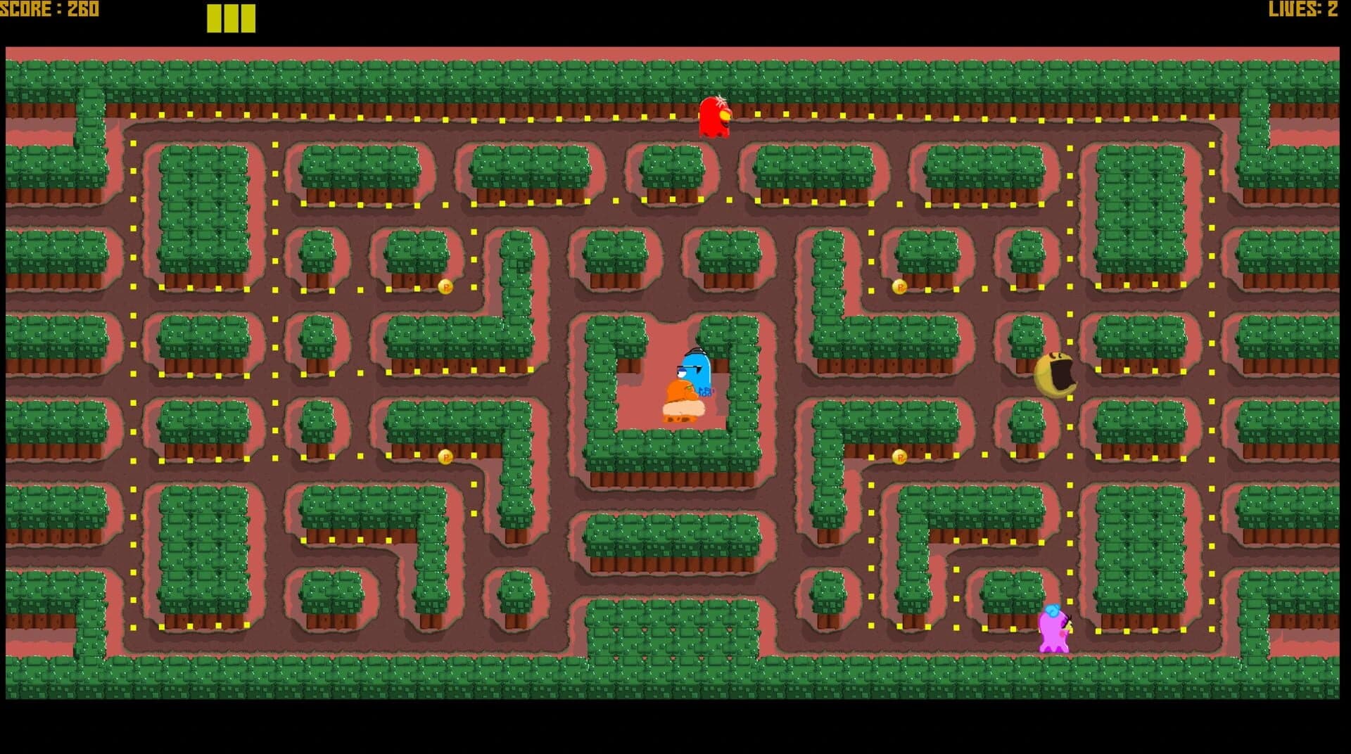 Pac-Man SDL screenshot 1
