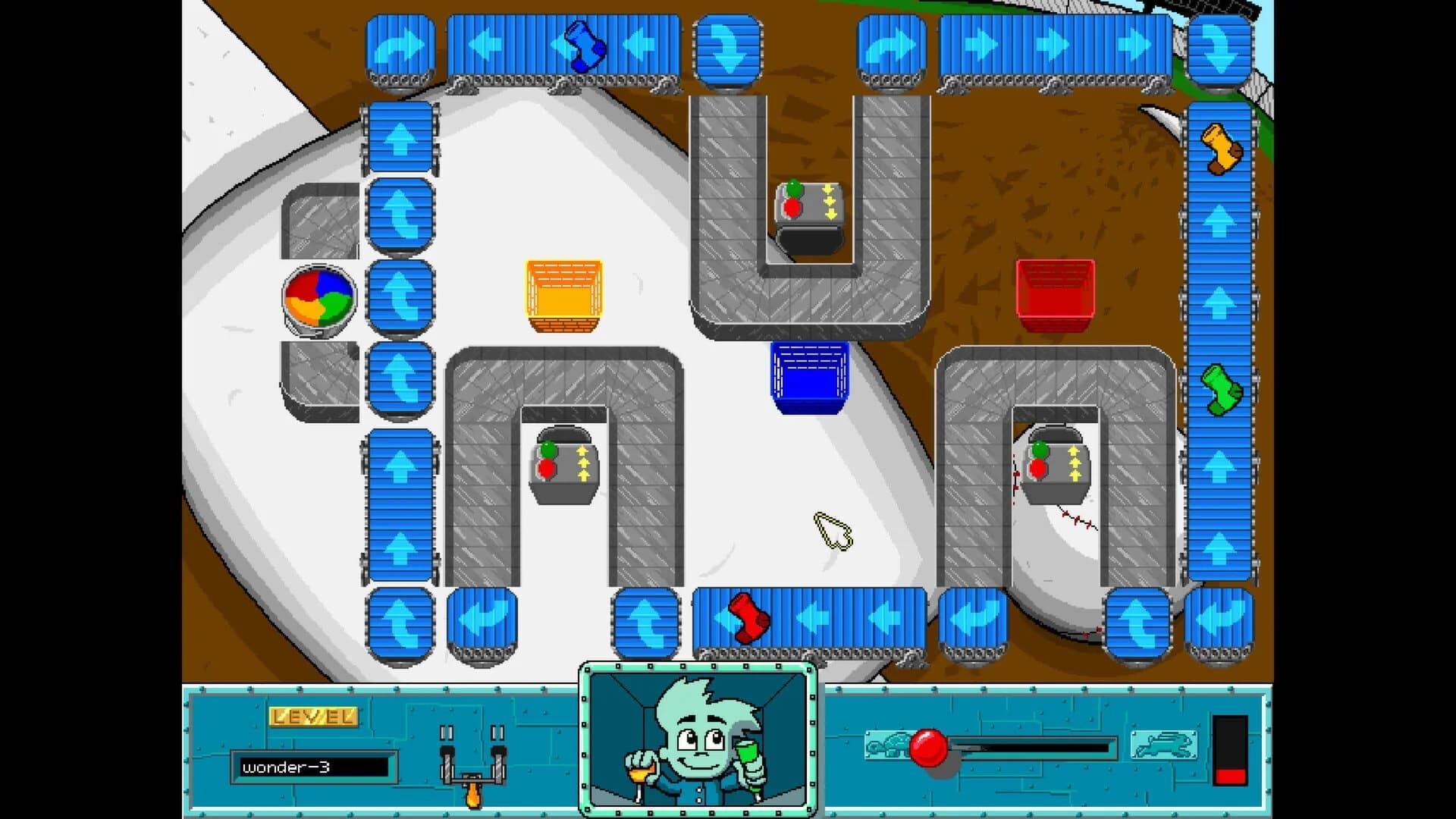 Pajama Sam's Sock Works screenshot 2