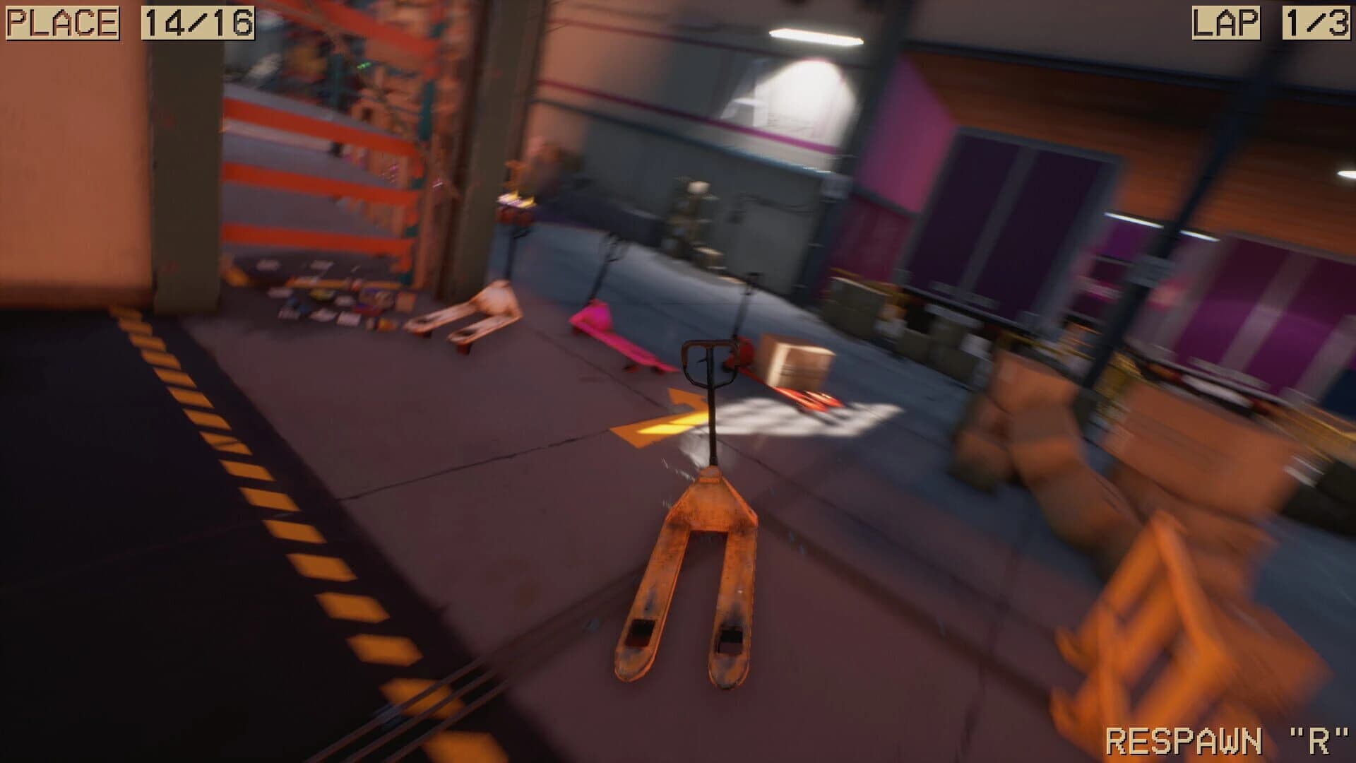 Pallet Jack Racing screenshot 1