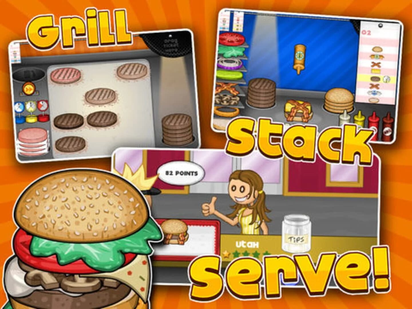 Papa's Burgeria screenshot 4