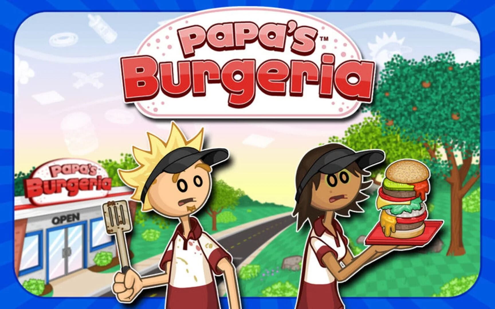 Papa's Burgeria HD screenshot 1