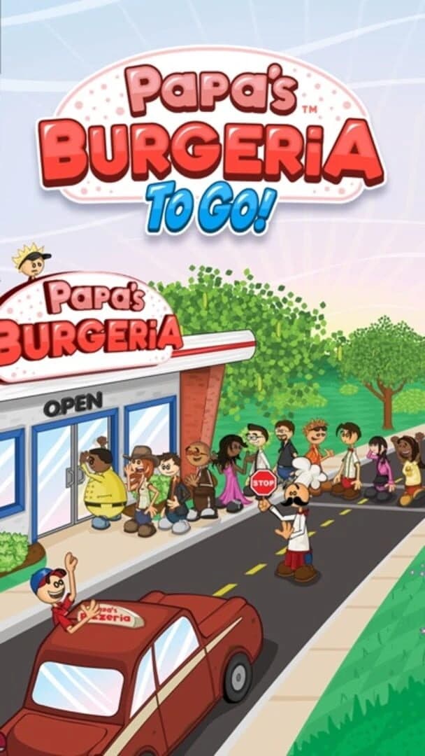 Papa's Burgeria to Go! screenshot 1