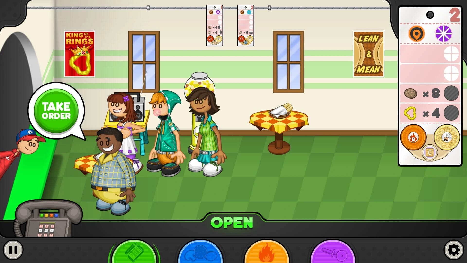 Papa's Pizzeria Deluxe screenshot 3