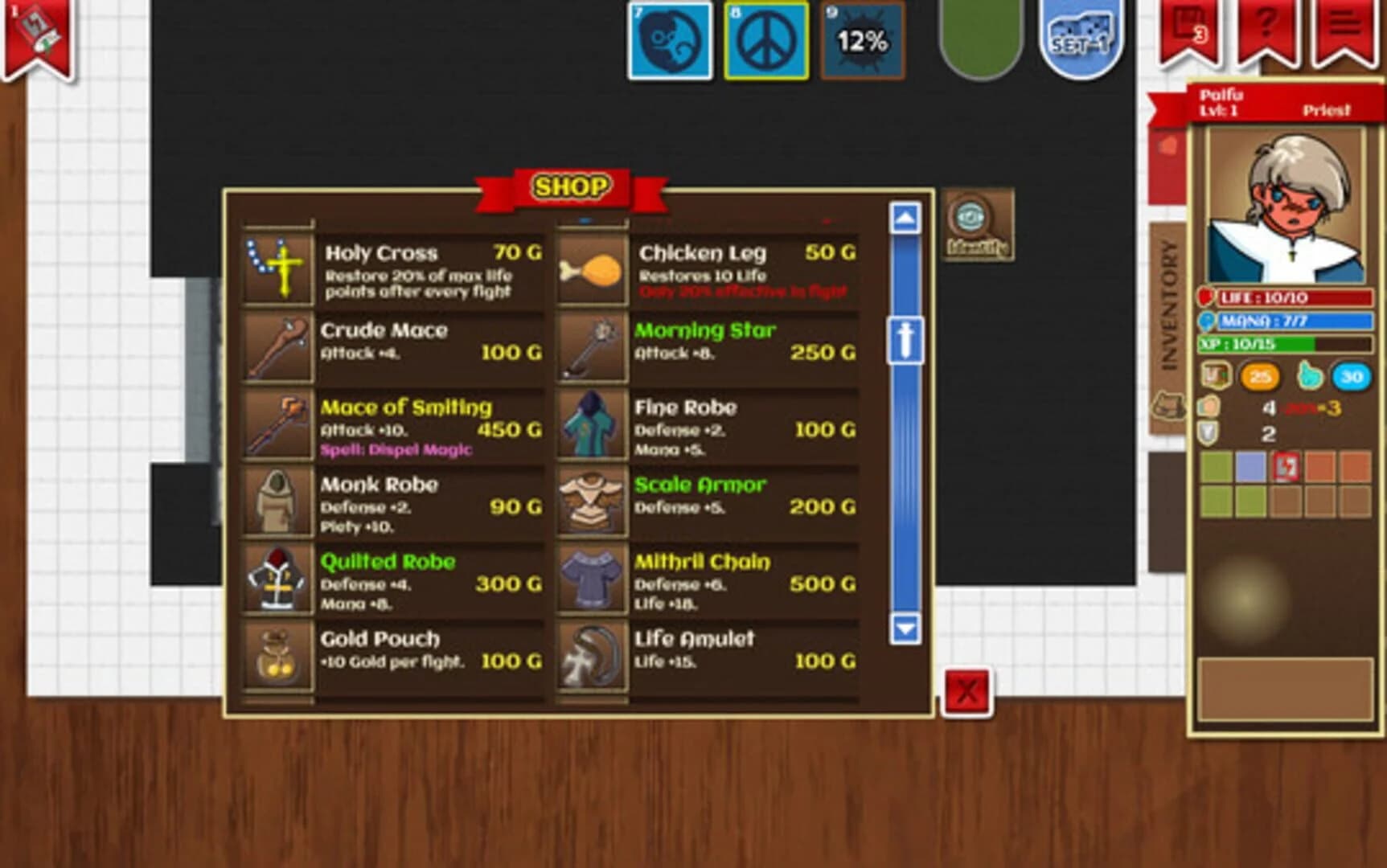 Paper Dungeons screenshot 4