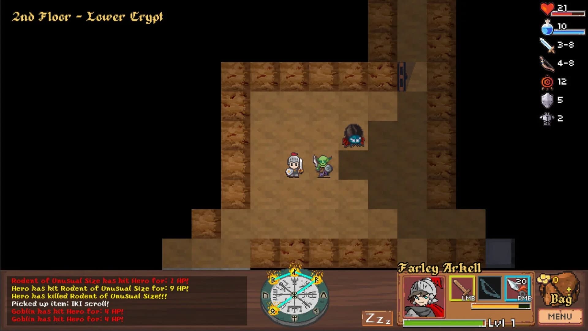 Paper Dungeons Crawler screenshot 1