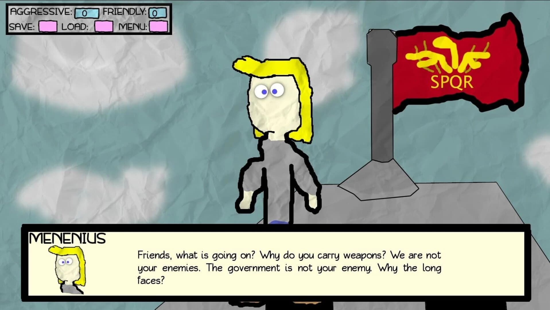 Paper Shakespeare: Modern Warfare screenshot 2