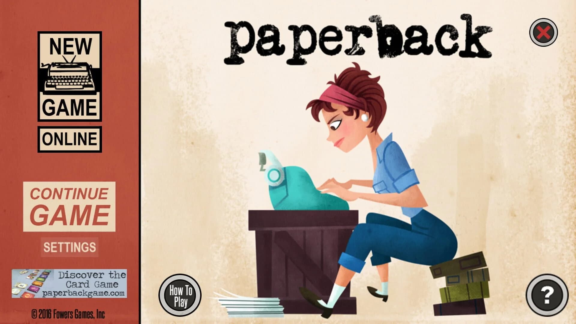 Paperback: The Game screenshot 1