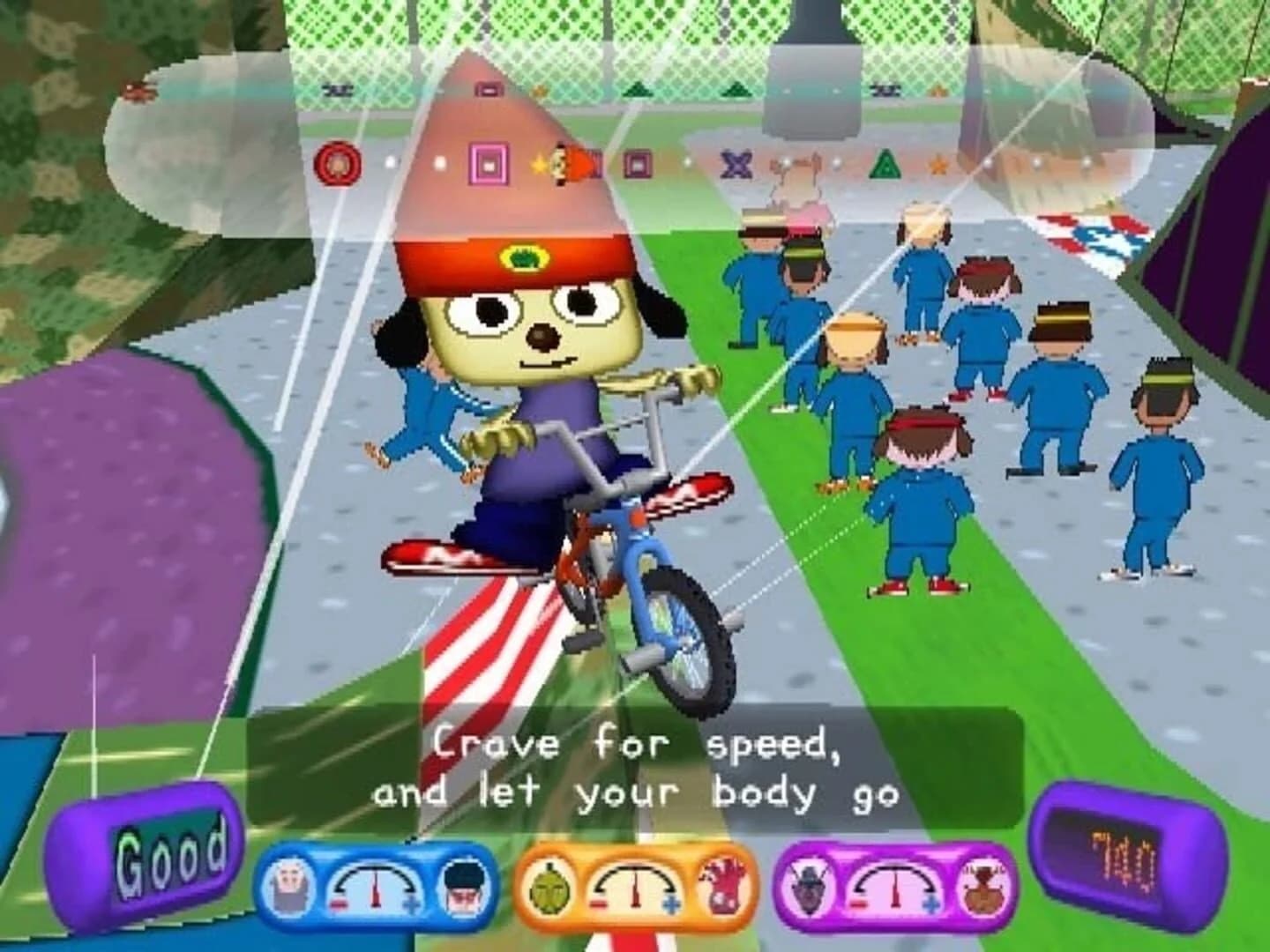 PaRappa the Rapper 2 screenshot 1