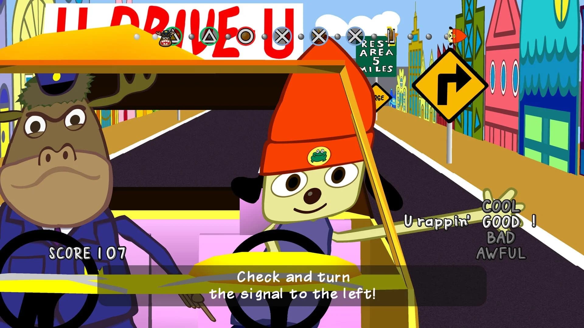 PaRappa the Rapper Remastered screenshot 3