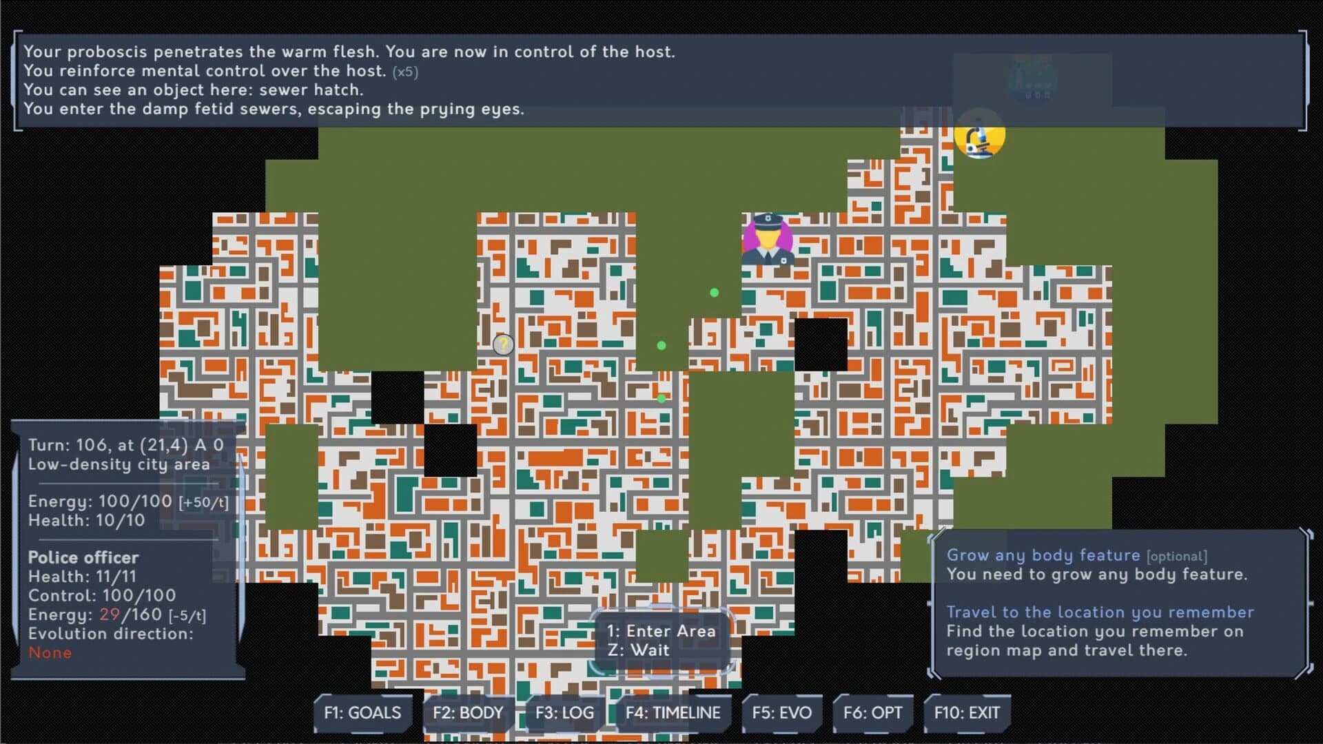 Parasite screenshot 1