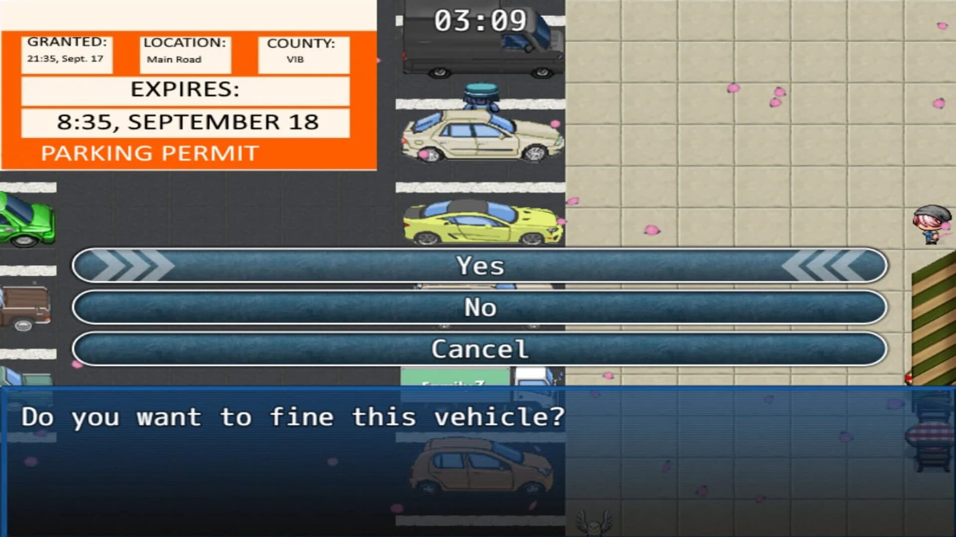 Parking Cop Simulator screenshot 4