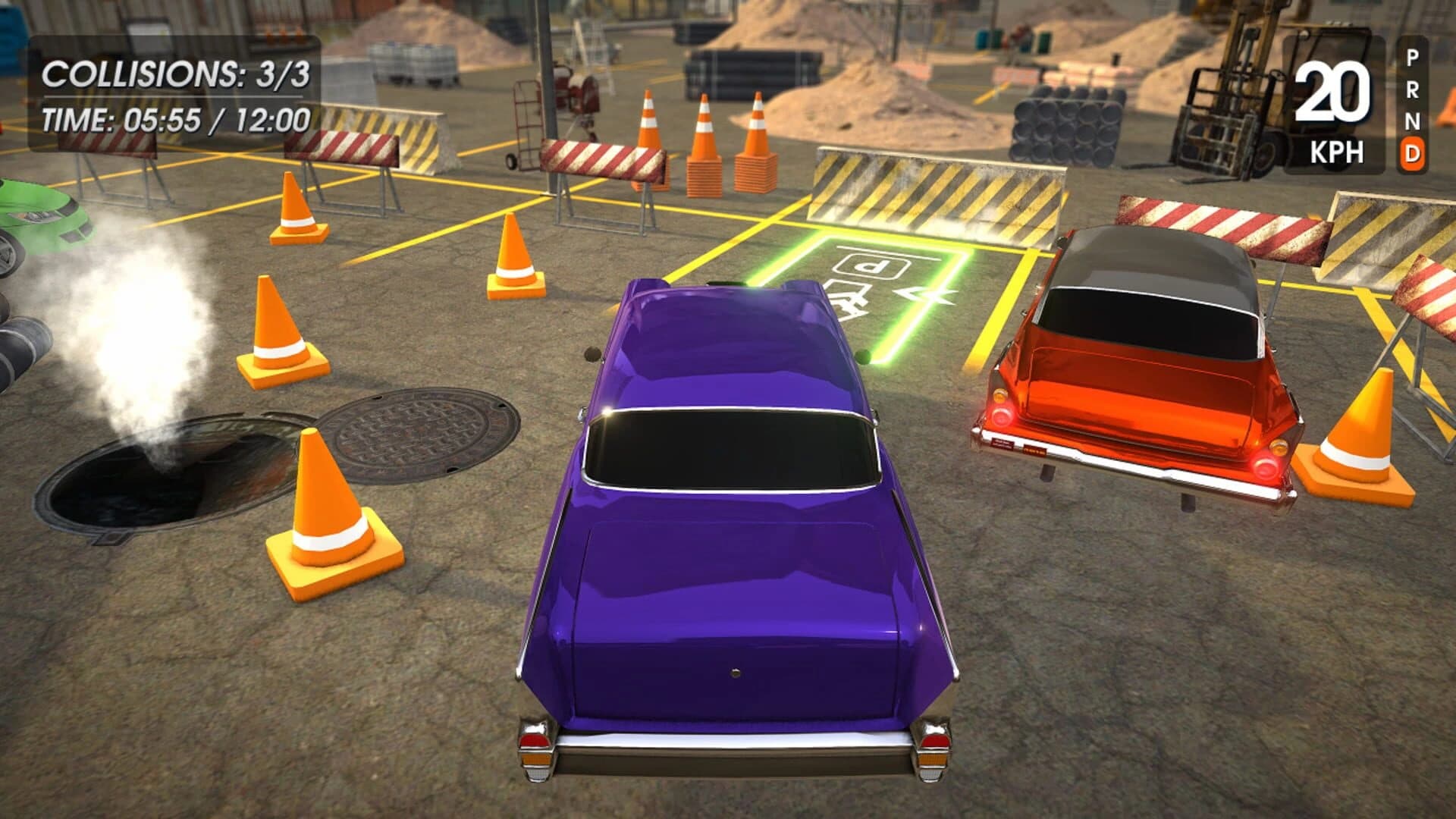 Parking Simulator: Retro Car Driving screenshot 5