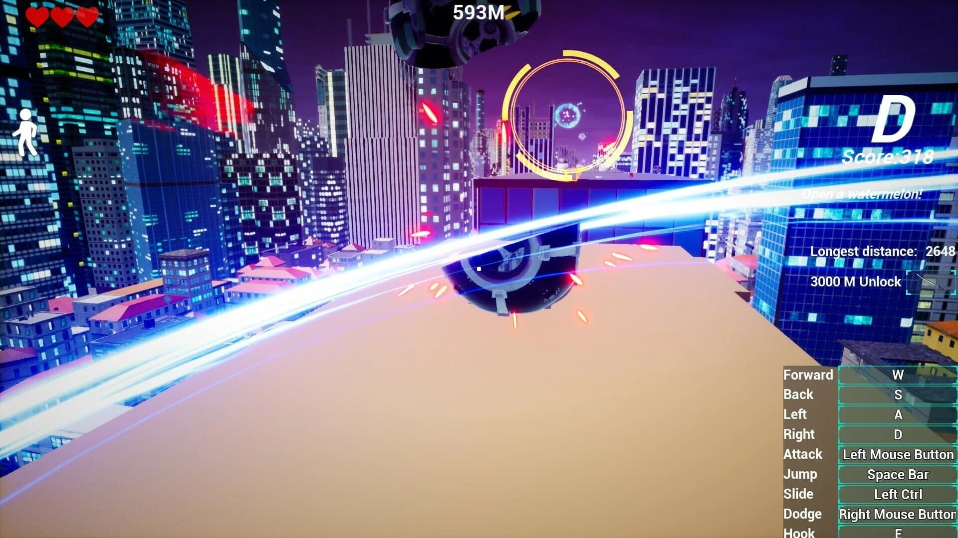 Parkour Assassin: Sprint Run screenshot 2