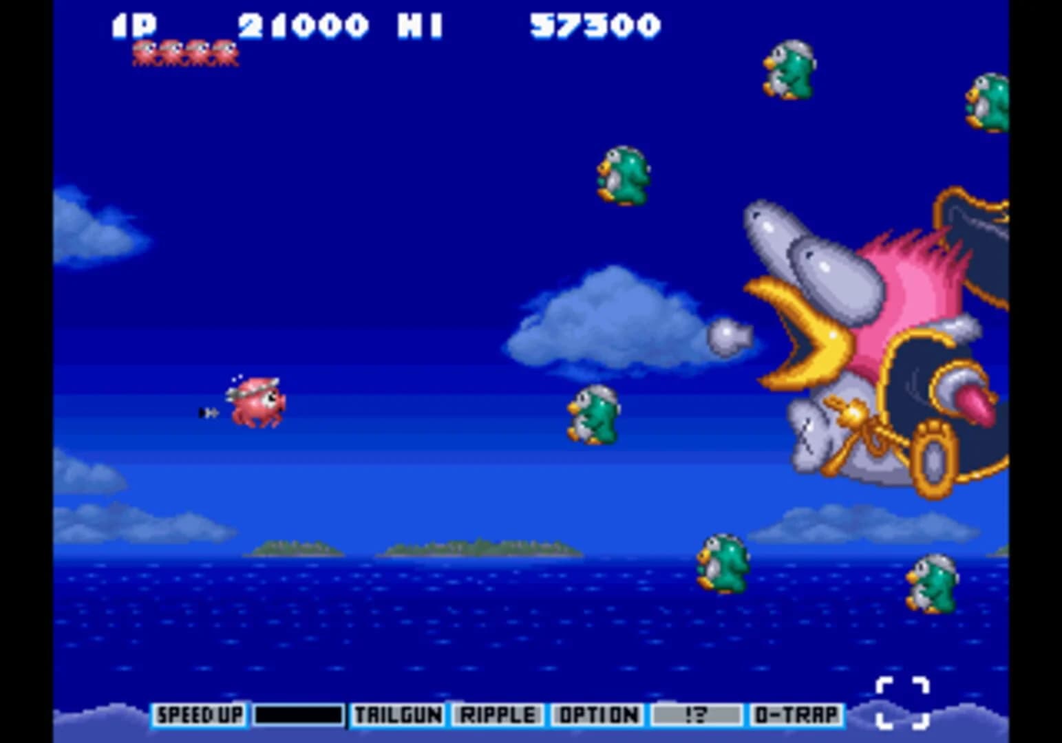 Parodius screenshot 2