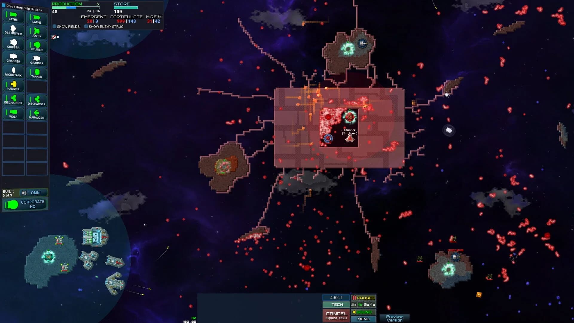 Particle Fleet: Emergence screenshot 2