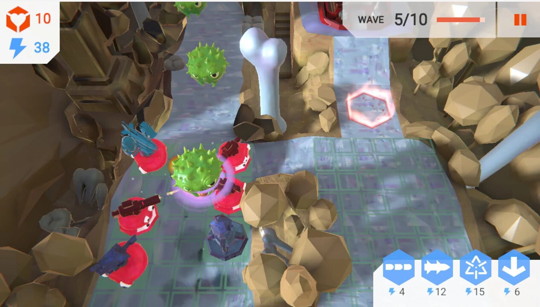 Pathogen Purge: Tower Defense screenshot 2
