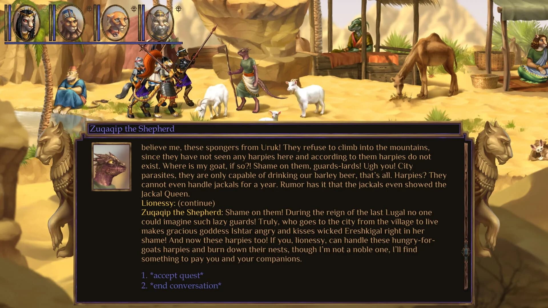 Paws on the Sand: Lionessy Sins screenshot 5