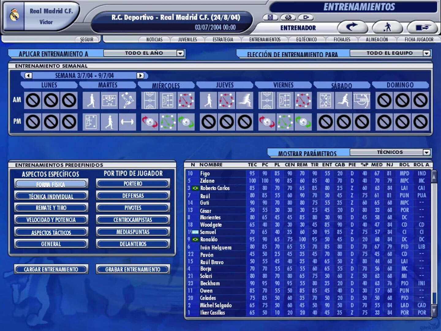 PC Fútbol 2005 screenshot 3