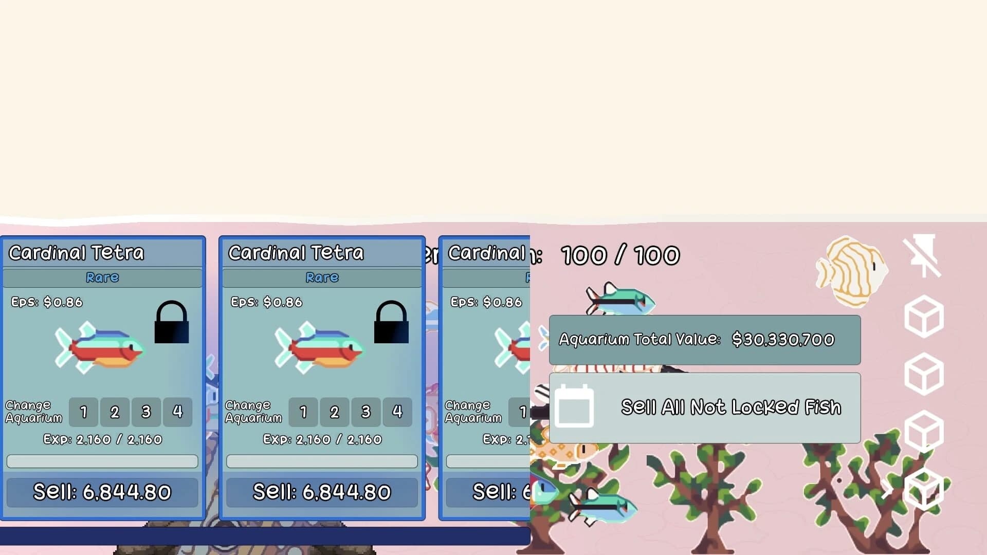 Peacequarium screenshot 2