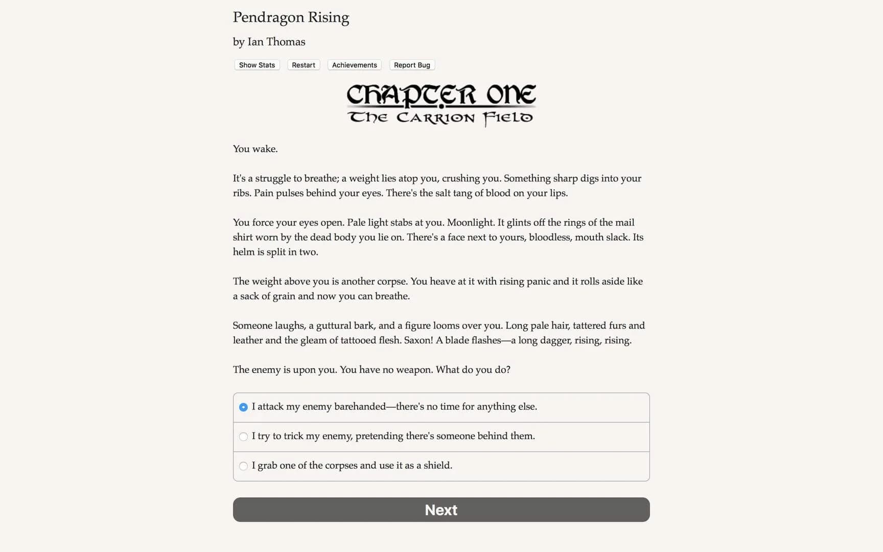 Pendragon Rising screenshot 3