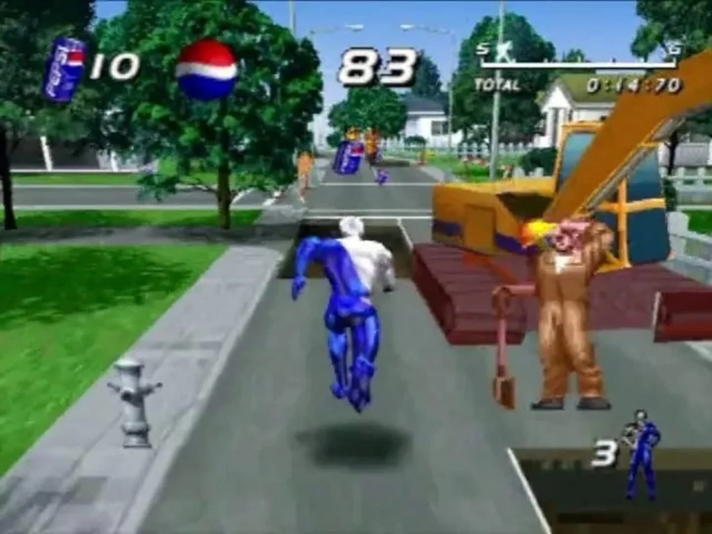 Pepsiman screenshot 2