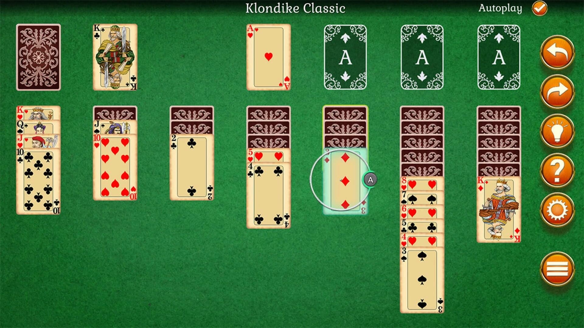 Perfect Klondike Solitaire screenshot 4