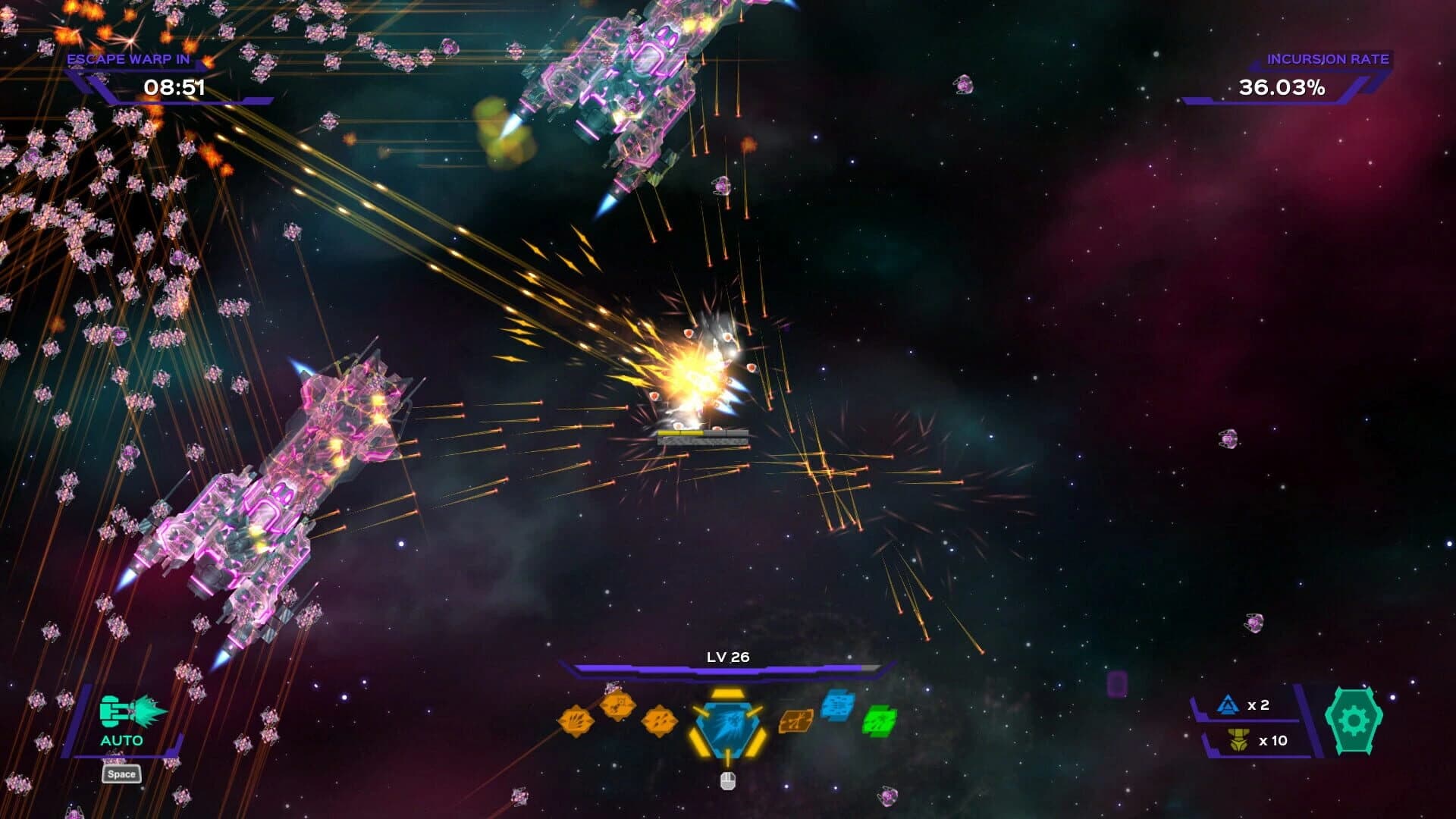 PhaigeX: Hyperspace Survivors screenshot 2