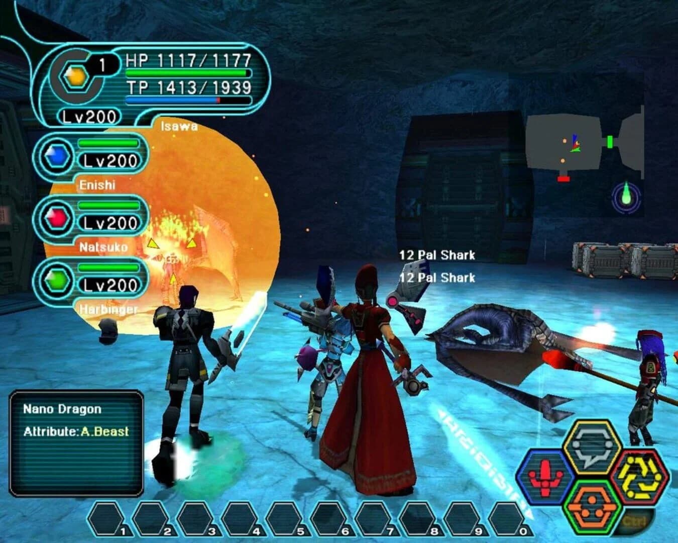 Phantasy Star Online Blue Burst screenshot 2