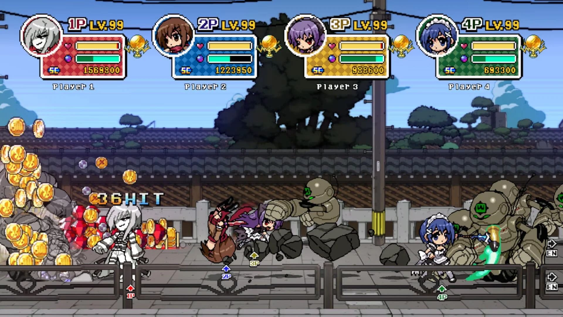 Phantom Breaker: Battle Grounds Overdrive screenshot 2
