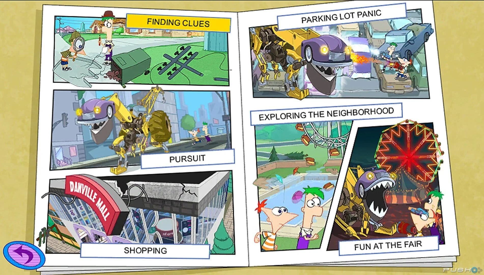 Phineas and Ferb: Day of Doofenshmirtz screenshot 1