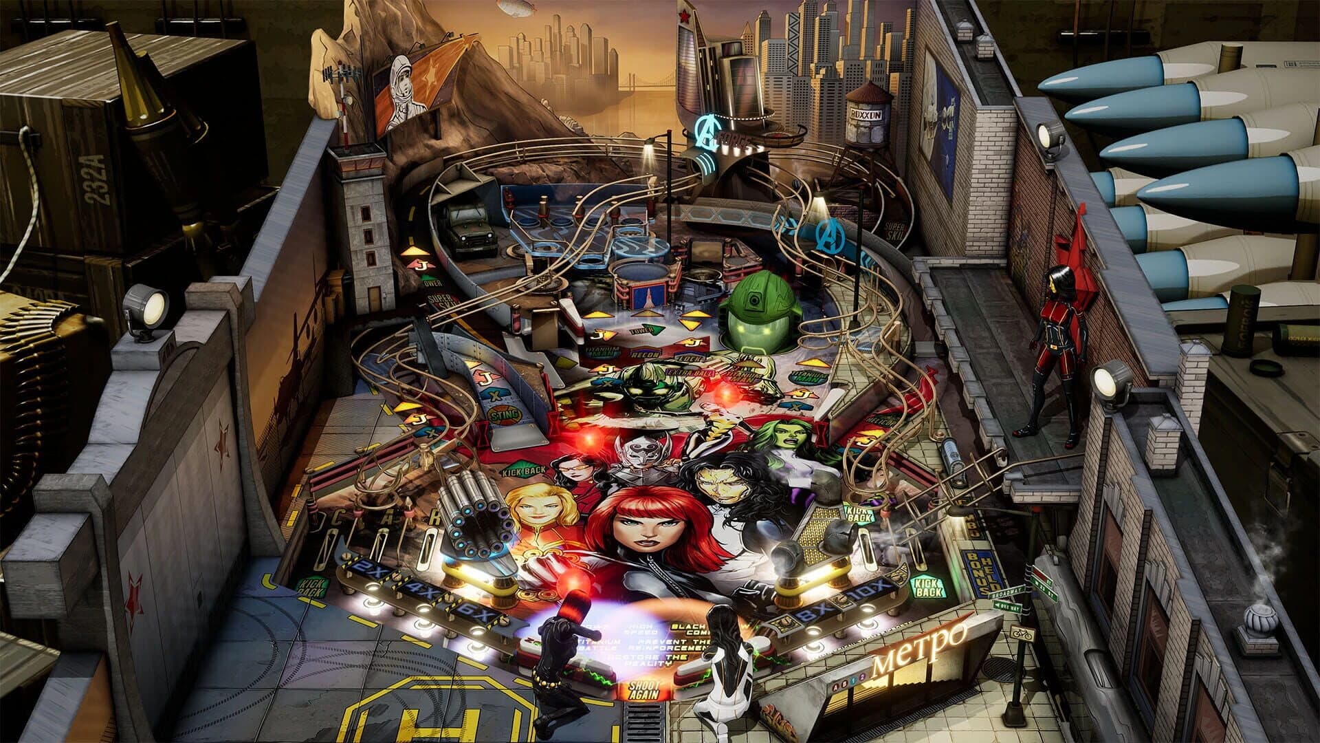 Pinball FX: Marvel's Women of Power screenshot 1