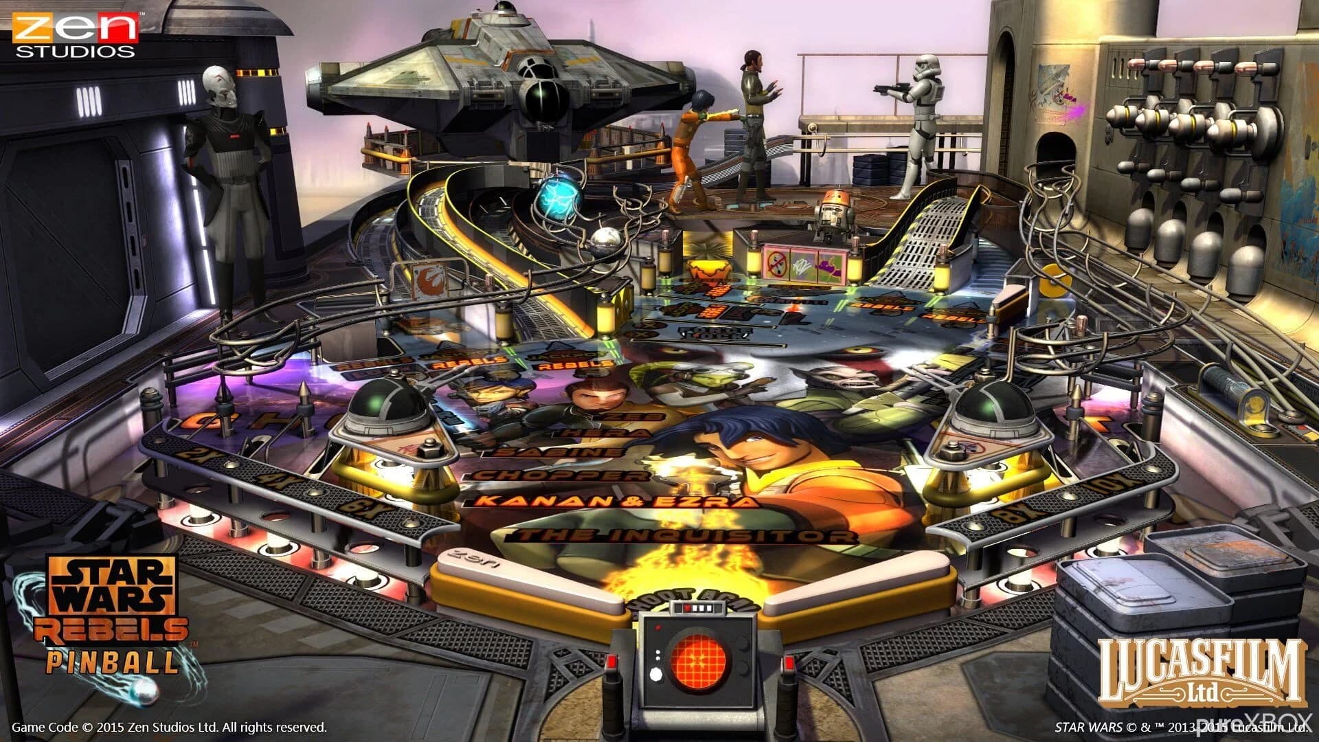 Pinball FX2: Star Wars Rebels screenshot 1