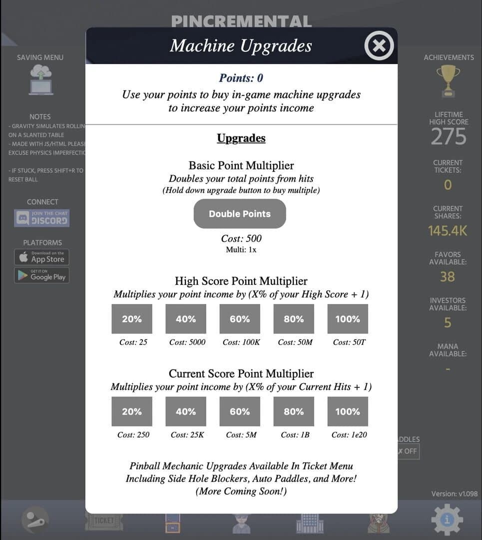 Pincremental screenshot 2