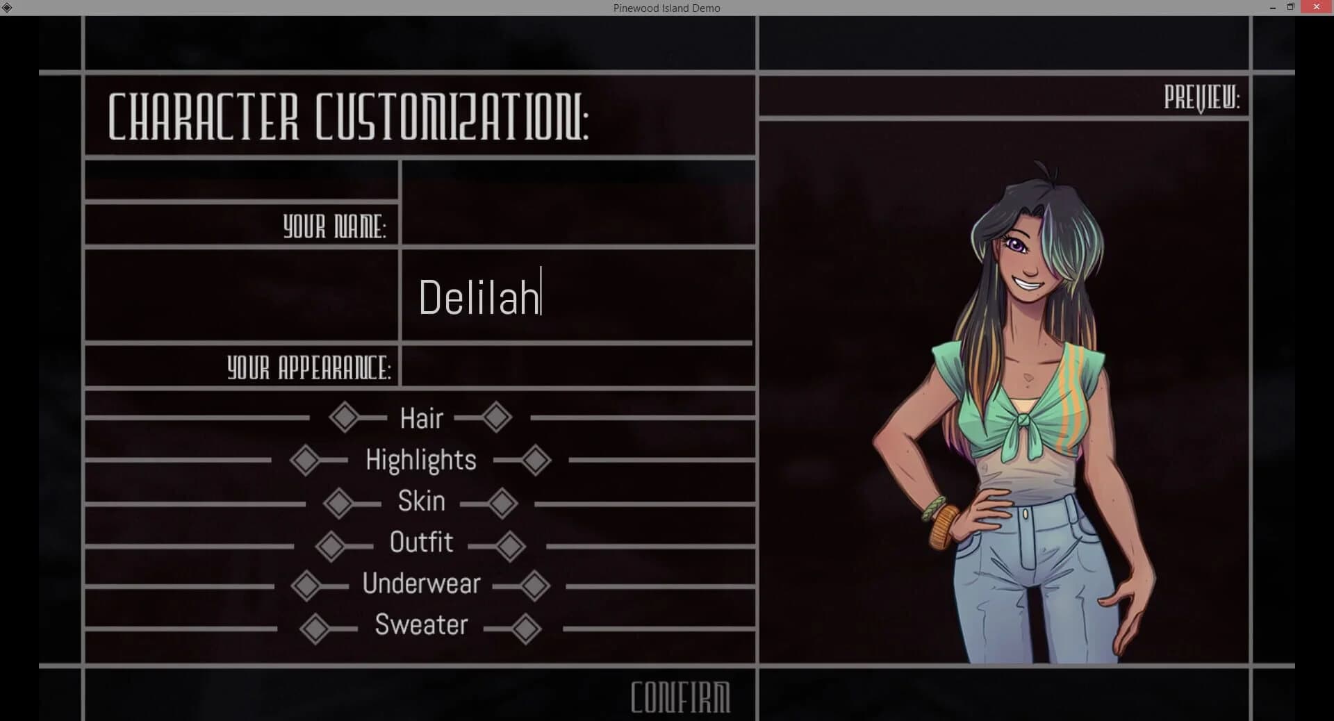 Pinewood Island screenshot 1