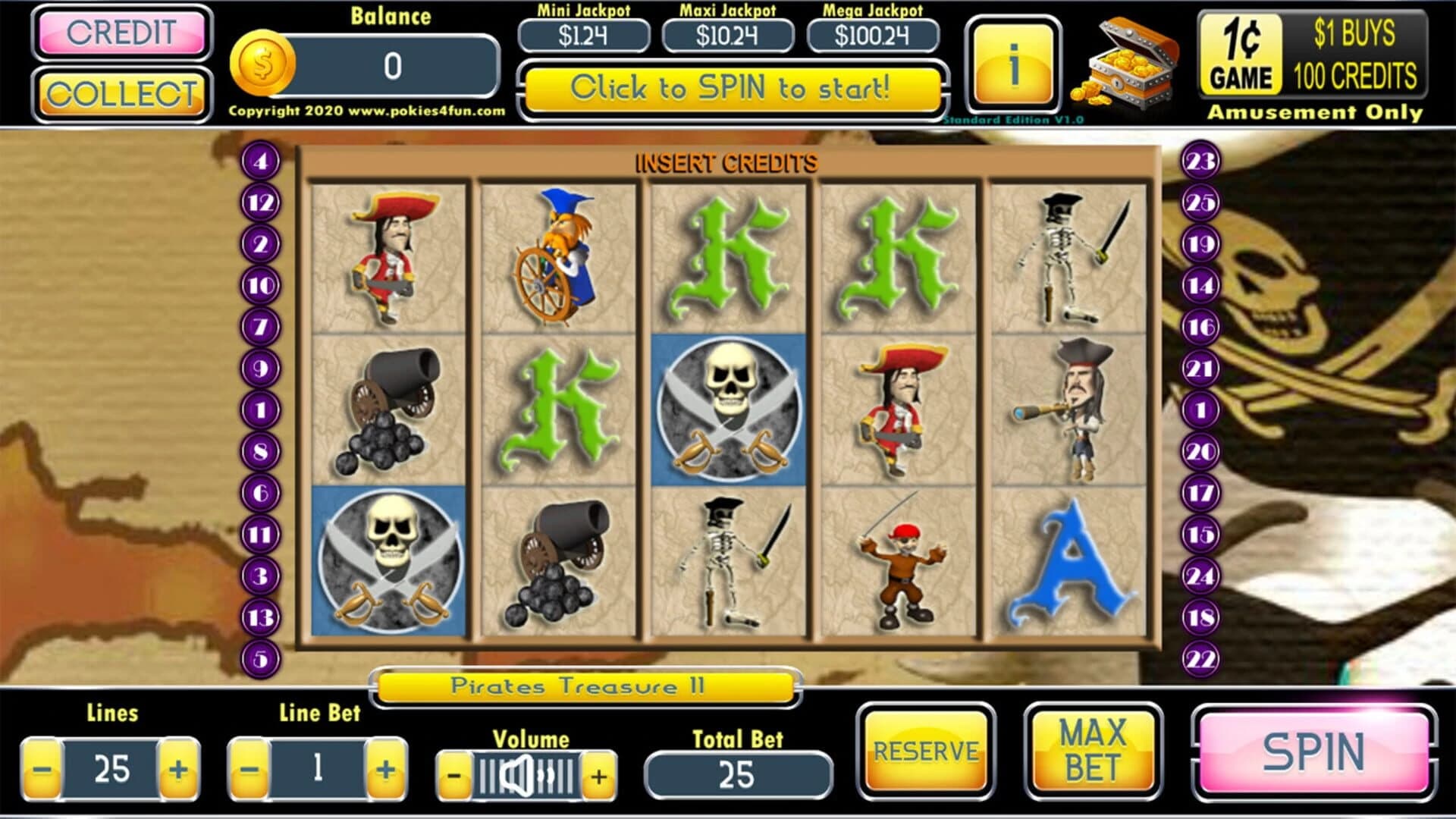 Pirates Treasure II screenshot 5