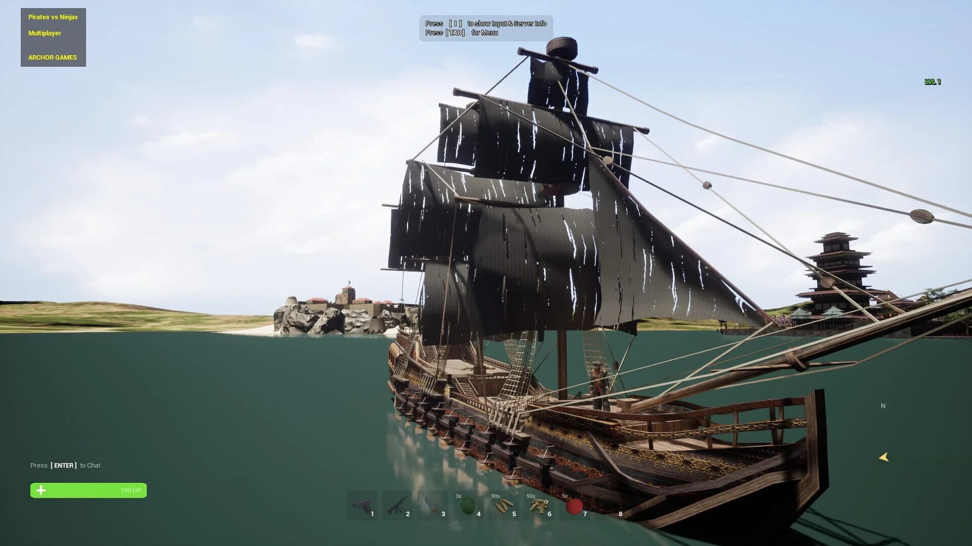 Pirates vs. Ninjas screenshot 3