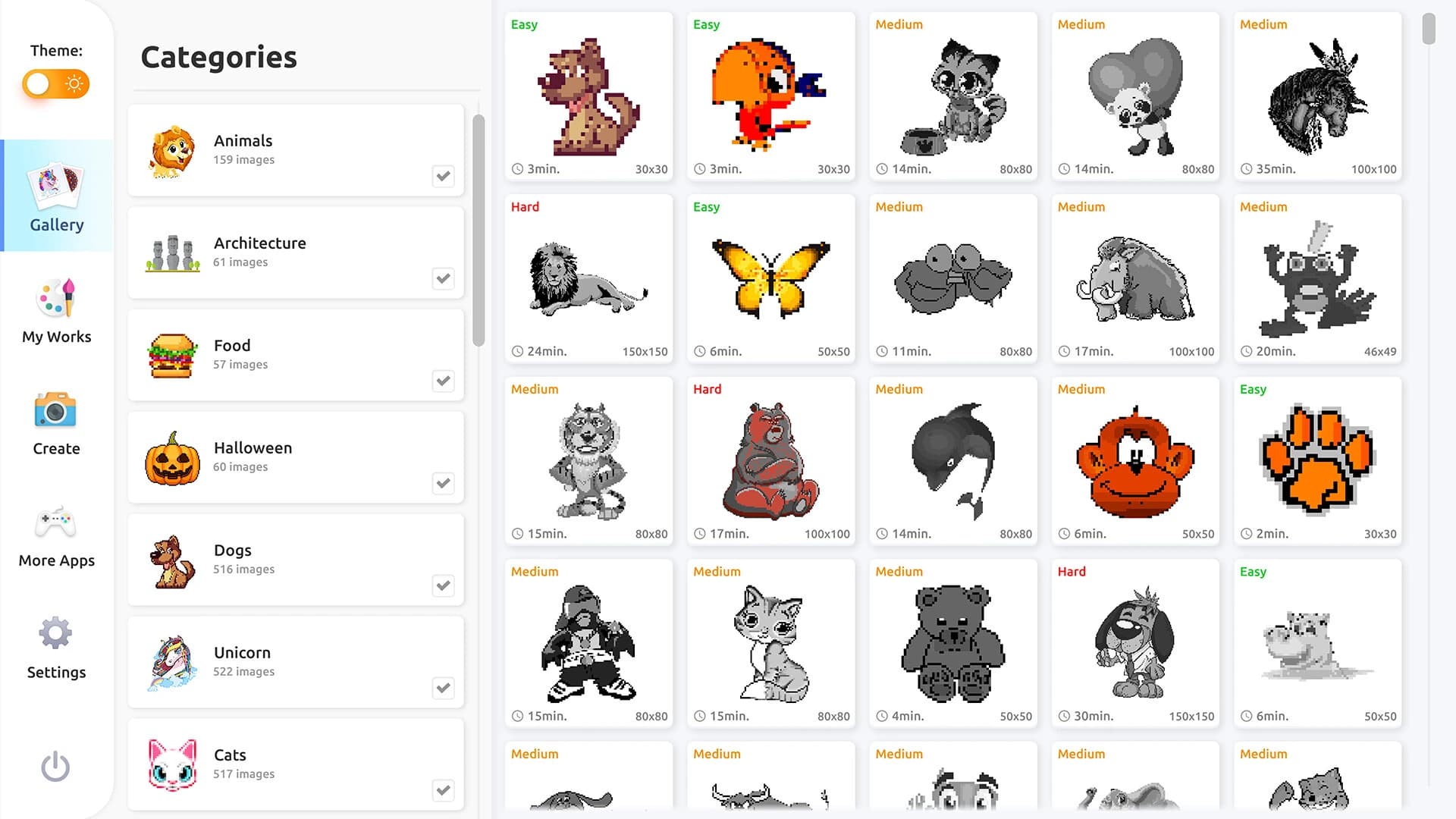 Pixel Art Coloring Book screenshot 5