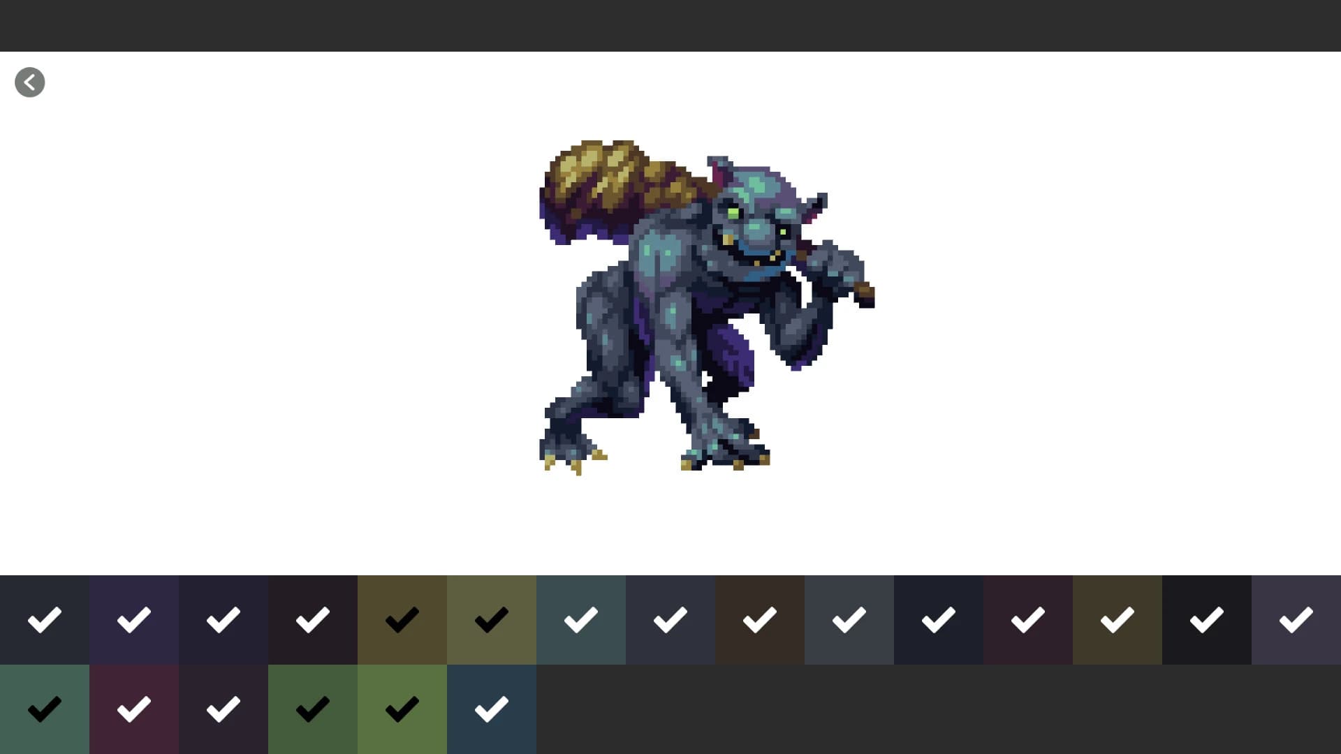 Pixel Art Monster: Color by Number screenshot 8