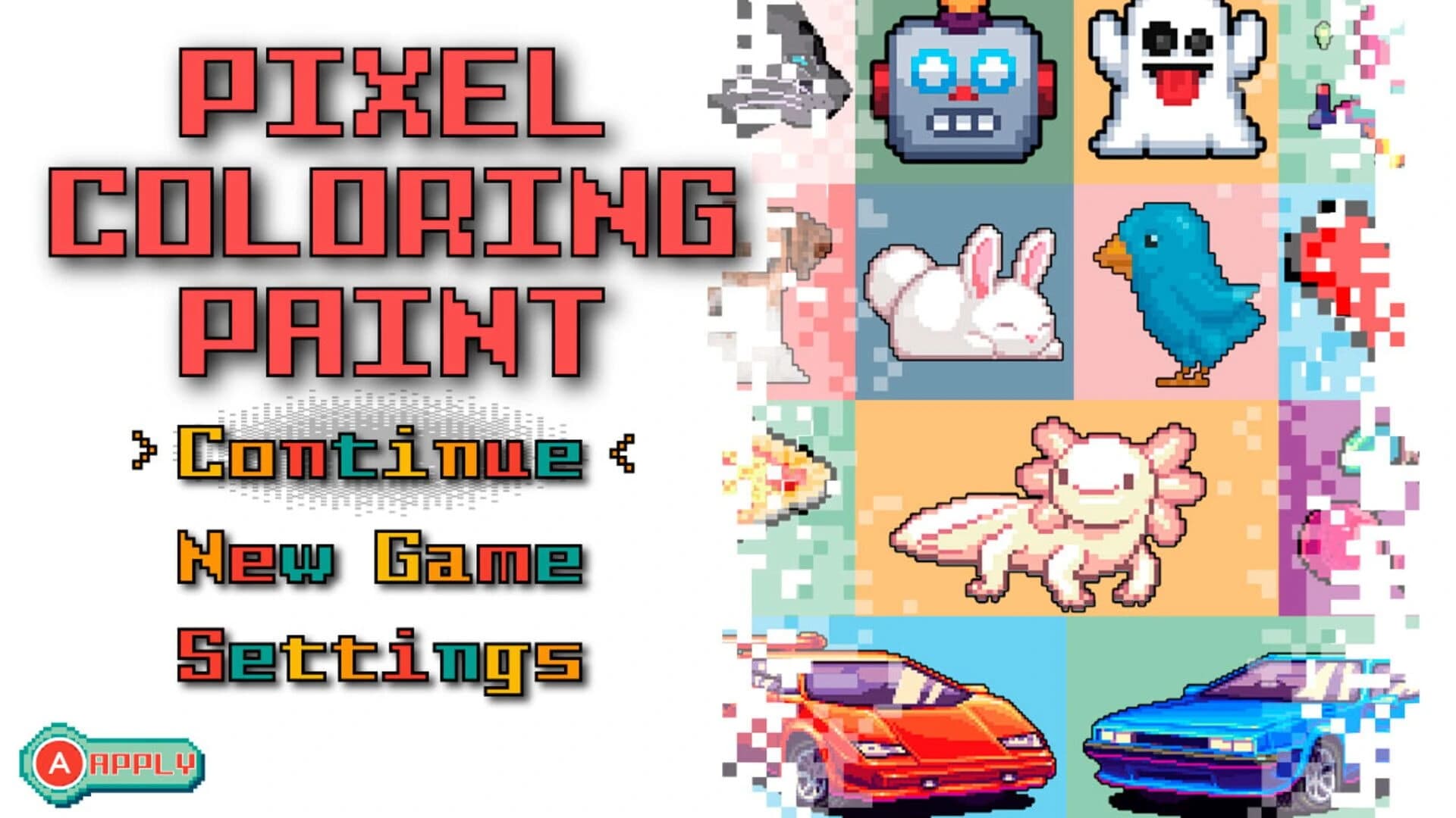 Pixel Coloring Paint screenshot 1