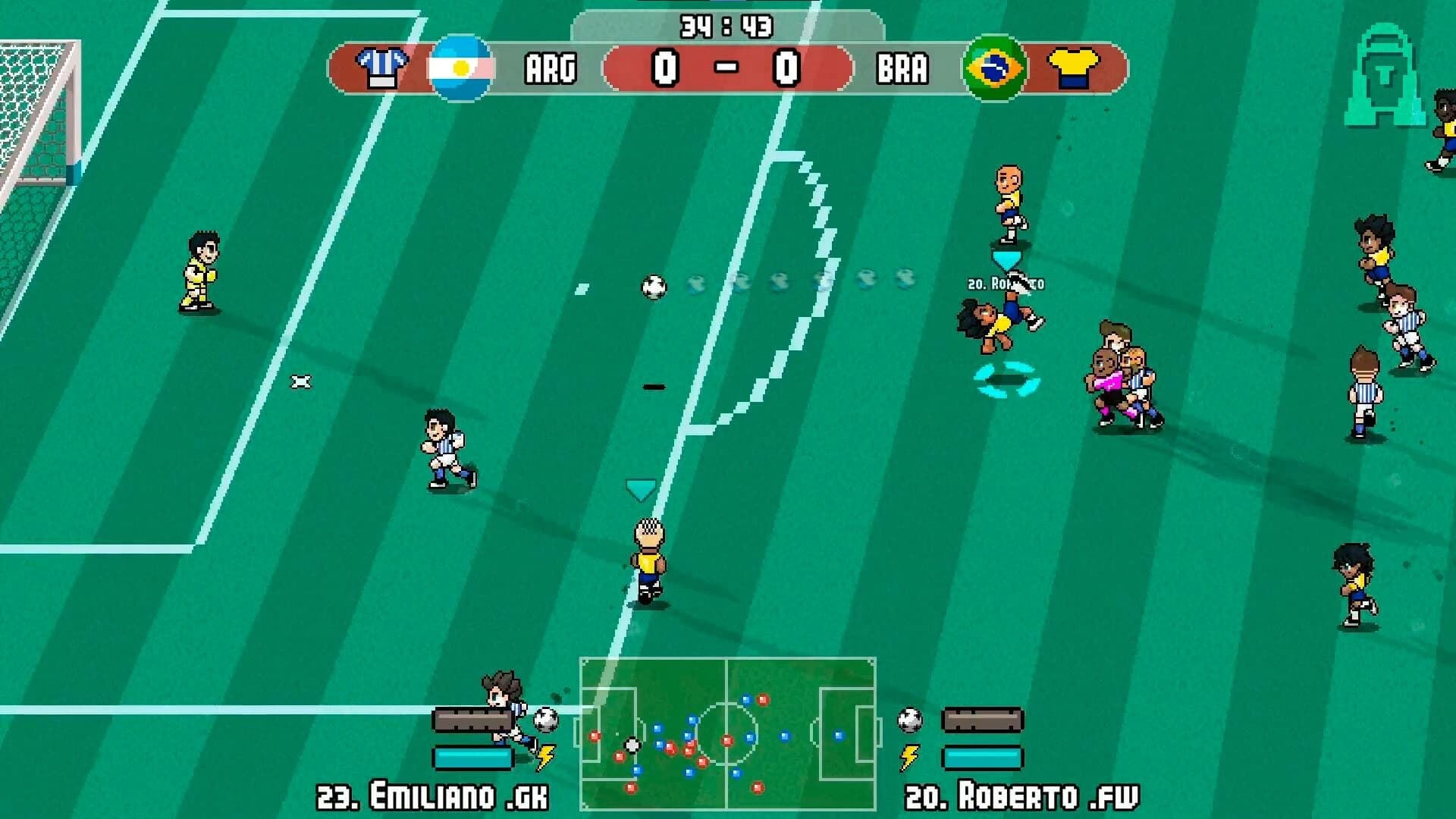 Pixel Cup Soccer: Ultimate Edition screenshot 3