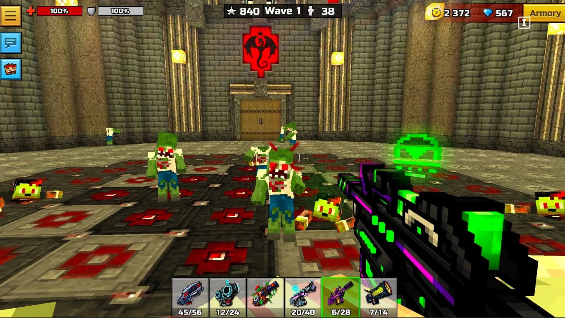 Pixel Gun 3D: Poison Retro Set screenshot 2