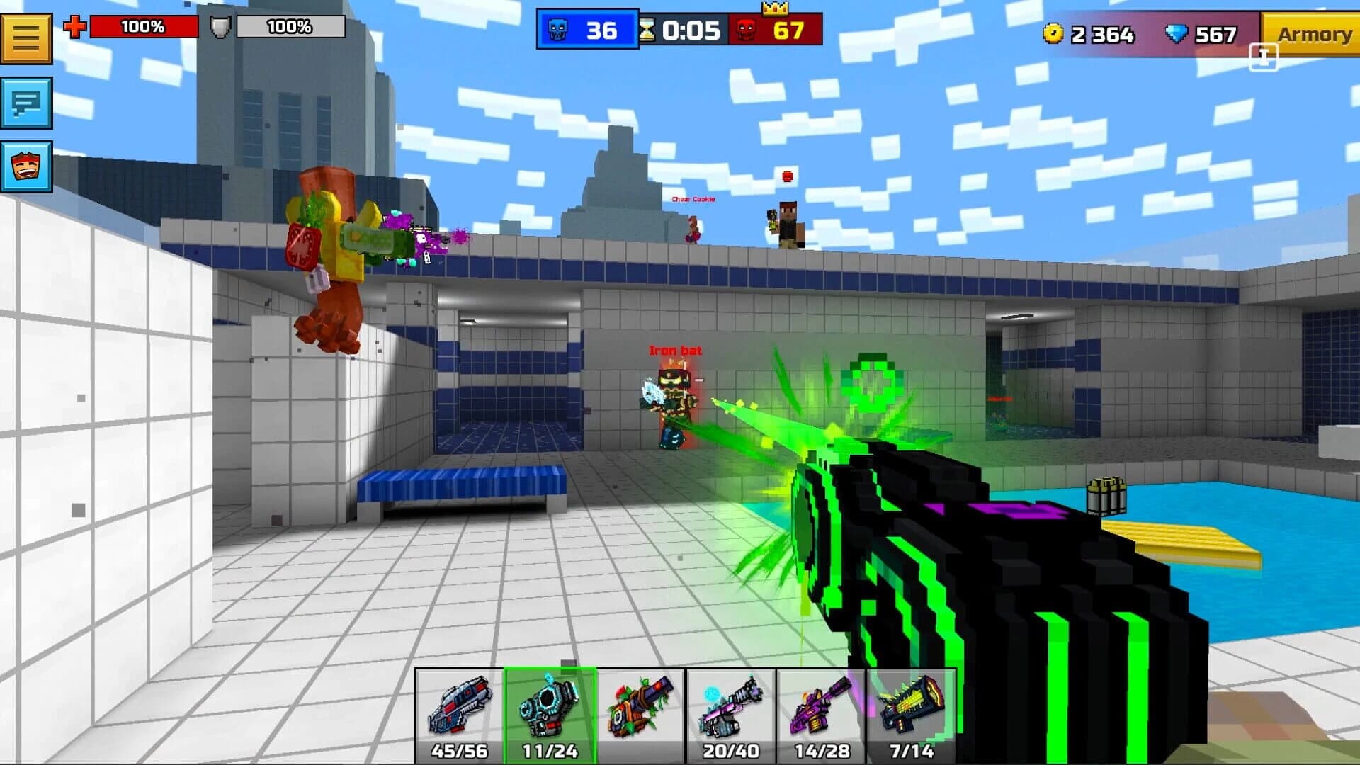 Pixel Gun 3D: Poison Retro Set screenshot 3