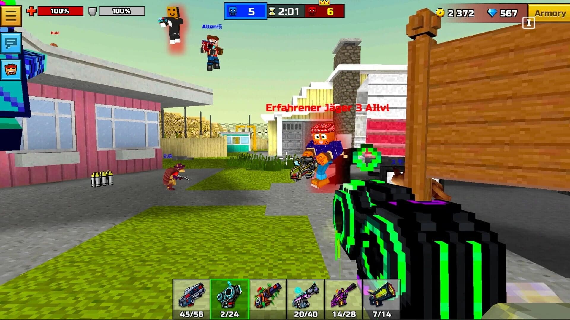 Pixel Gun 3D: Poison Retro Set screenshot 4