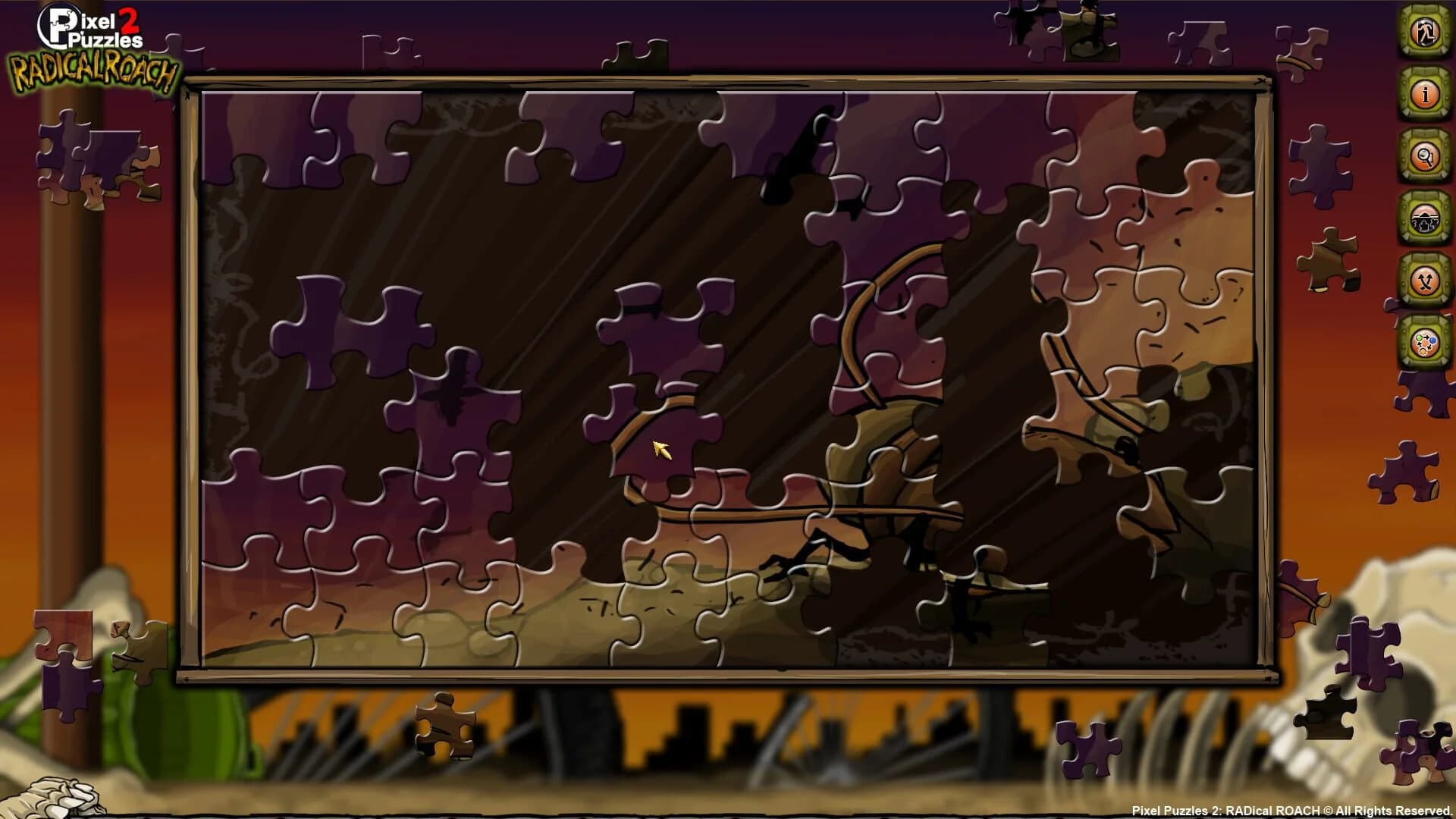 Pixel Puzzles 2: Radical Roach screenshot 5