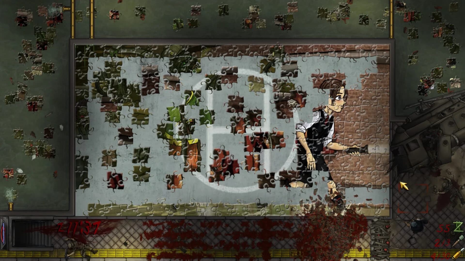 Pixel Puzzles: UndeadZ screenshot 4