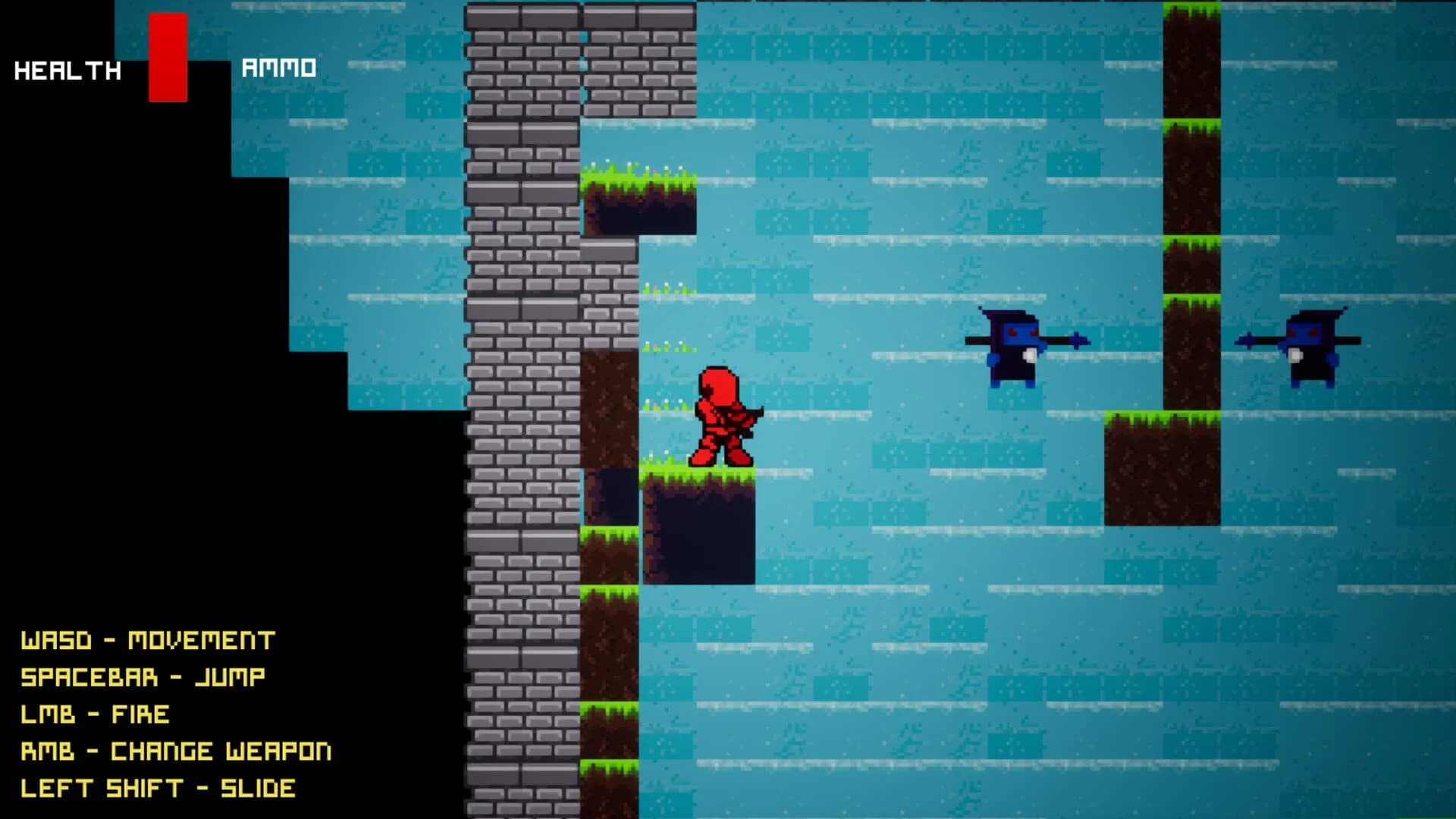 Pixel Robot Hunter screenshot 1