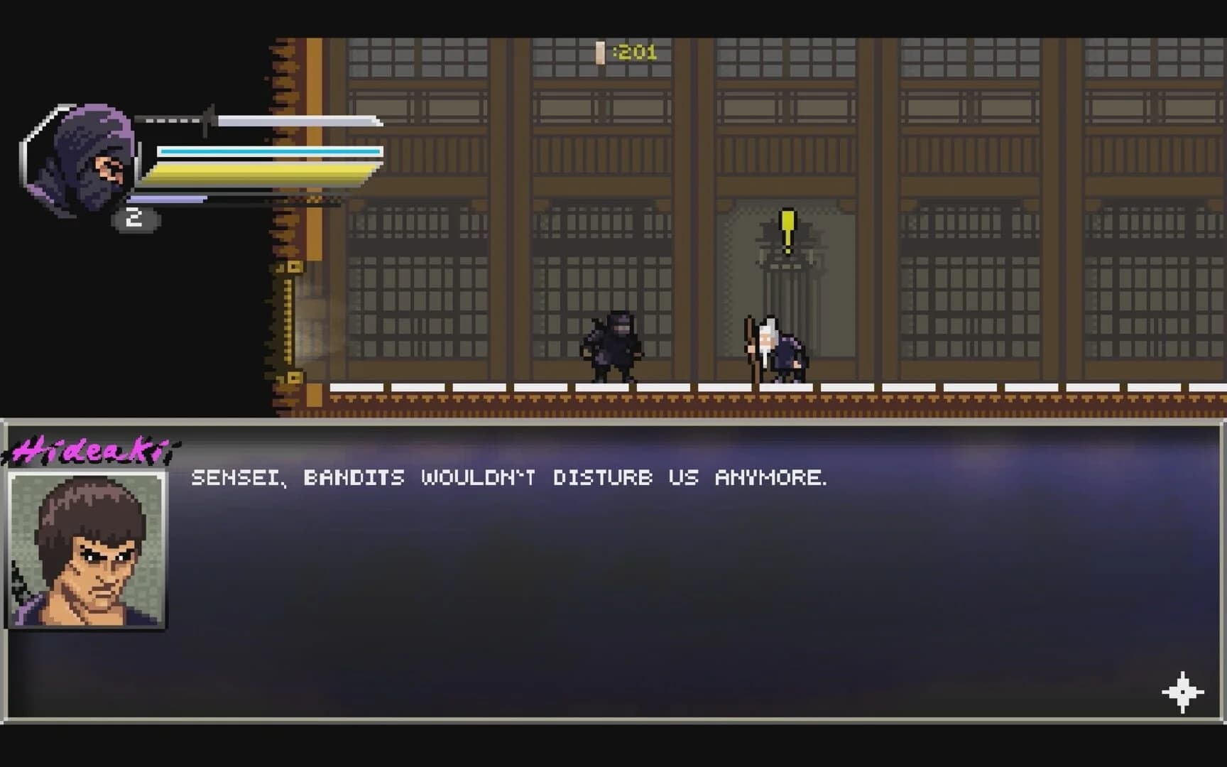 Pixel Shinobi: Nine demons of Mamoru screenshot 4
